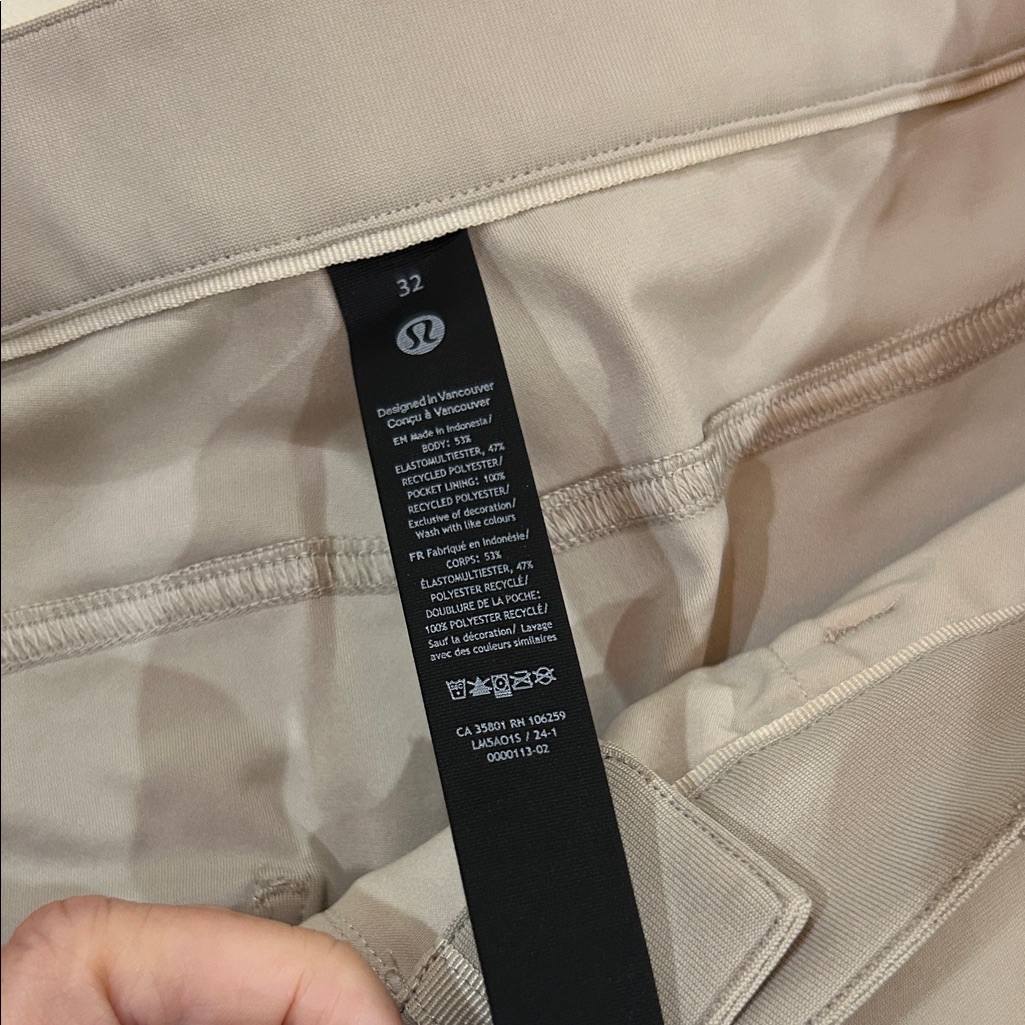 Lululemon Athletica Tan Men Pants